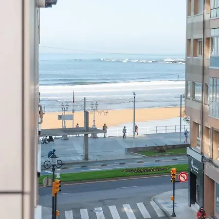 Apartamento La Playa 17 Gijon Exterior photo